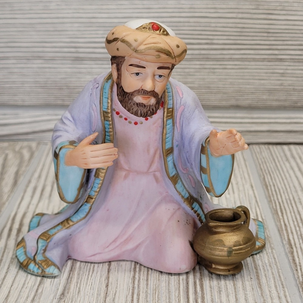 Wiseman The Christopher Collection Lefton Nativity 06489 Pastel‎ Southwest READ